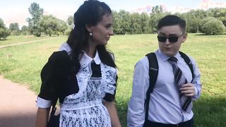 Tapasztalatlan csávó popóba közösül