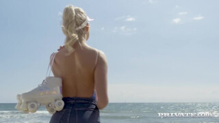 Private.com - Angelika Grays análba baszva