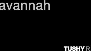 TUSHYRAW - Savannah Bond fenekébe barna dákót tolnak