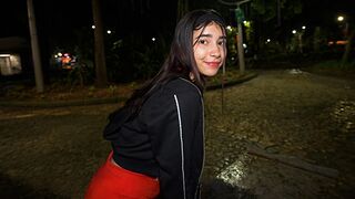 Nyilvános felszedés vad hármasban végződik, amikor beleegyezett az popsiba