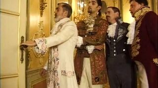La Maschera di Ferro legelső epizód retro pornó Chris Charming méretes farkával és kicsike csöcsű kiscsaj análjával